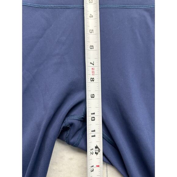 Lululemon Back In Movement Crop Everlux Gym Workout Leggings Blue 10 W6AHJS - Picture 4 of 9